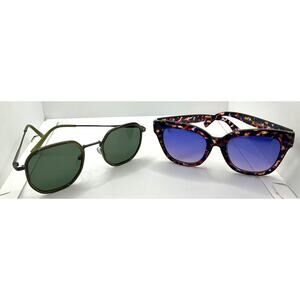 A.J. Morgan Women’s Sunglasses (lot of 2) Polarized Lenses Multicolor Frames